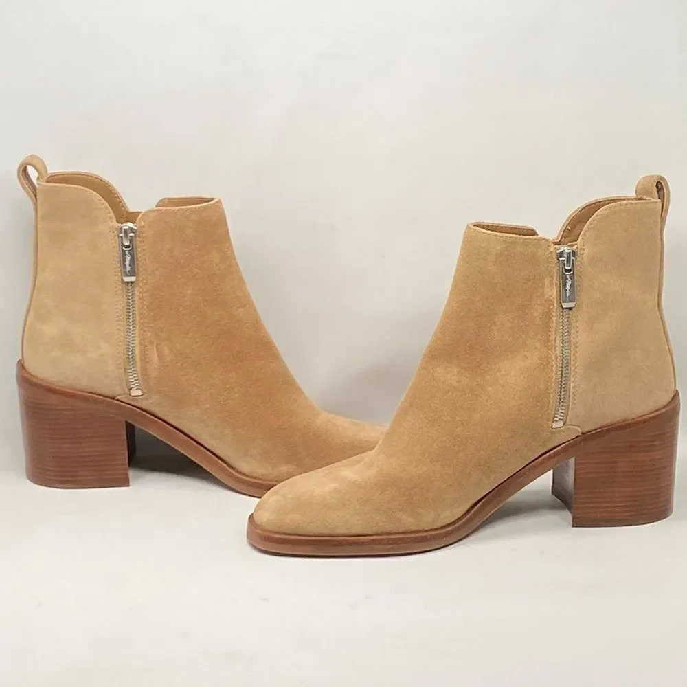 3.1 Phillip Lim Alexa Suede Ankle Boots size 40